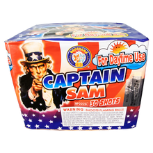 Captain Sam 30-Shot XL Aerial Cake | Case 6/1