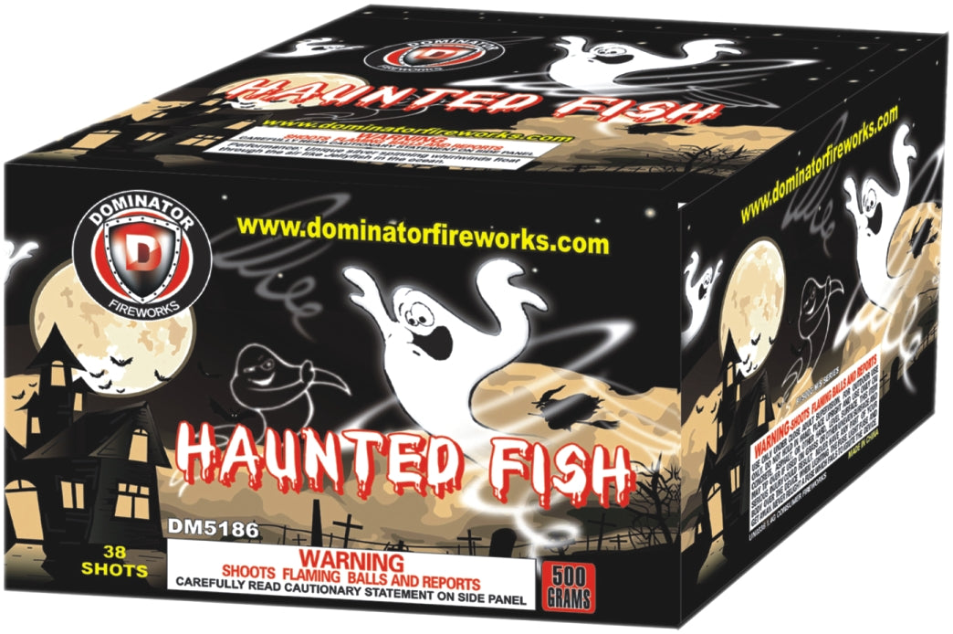 Haunted Fish 38-Shot XL Aerial Cake