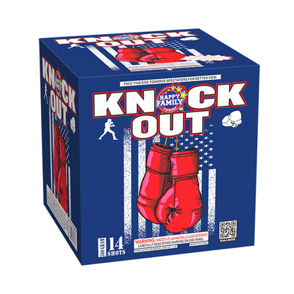 Pastel aéreo XL de 14 disparos "Knock Out"