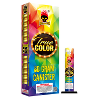 True Color 4 in. 24-Shot Canister Shell Kit