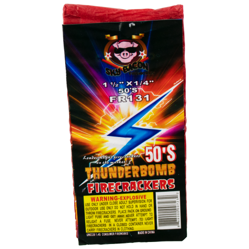 Thunderbomb Firecrackers 50s (40-Pack)