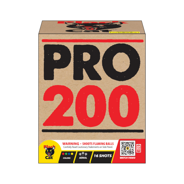 Pro 200 16-Shot Standard Aerial Cake