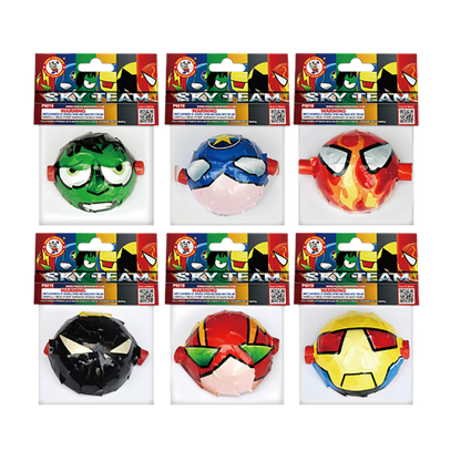 Novedad Voladora Sky Team (Paquete de 6)