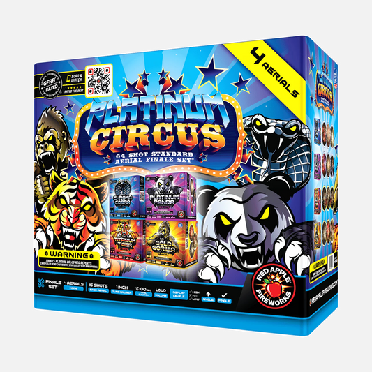 Platinum® Circus Set de Final Aéreo Estándar de 64 Disparos®