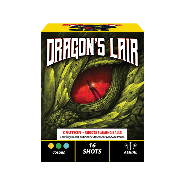 Dragons Lair 16-Shot Standard Aerial Cake