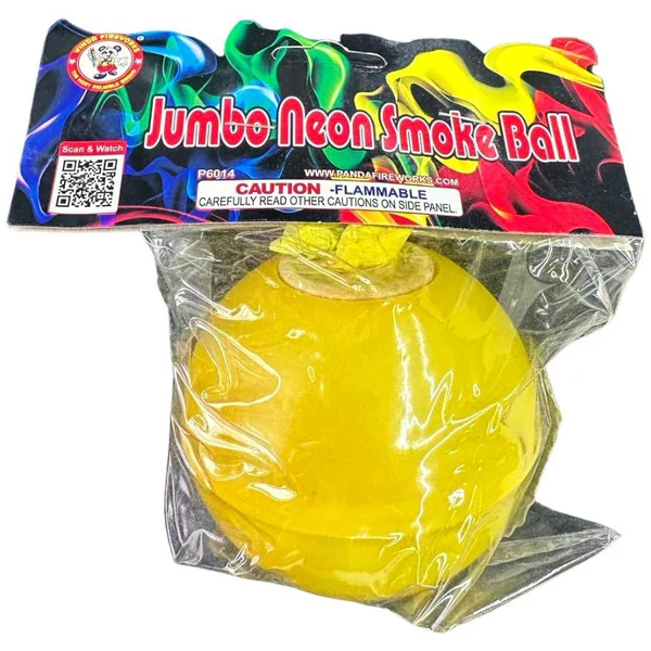 Jumbo Neon Smoke Balls Large Smoke Bomb | Case Pack™ 24/6