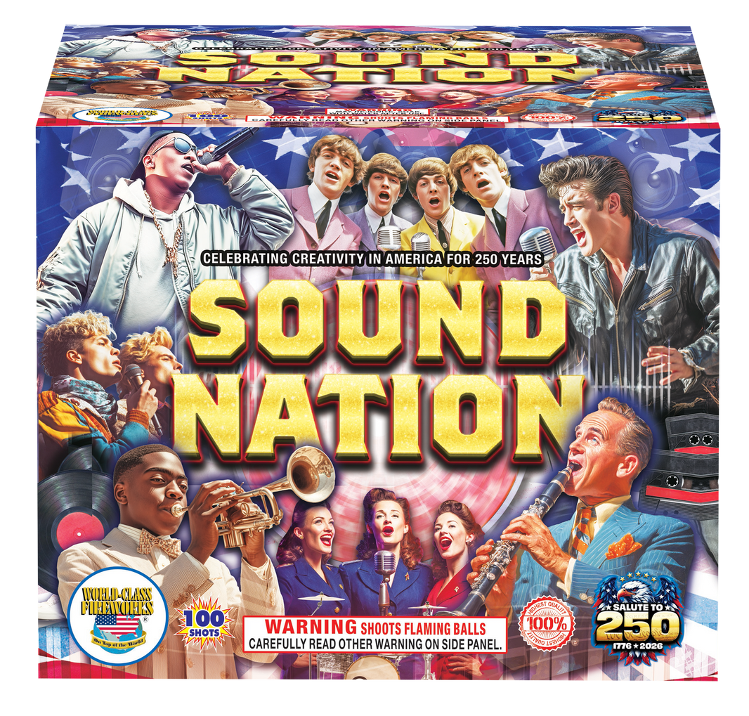 Sound Nation 100-Shot XL Aerial Cake