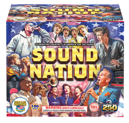 Sound Nation 100-Shot XL Aerial Cake