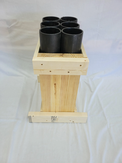 Great Lakes Mortar Racks™ 4 in. 6-Shot 1.3G Display Rack