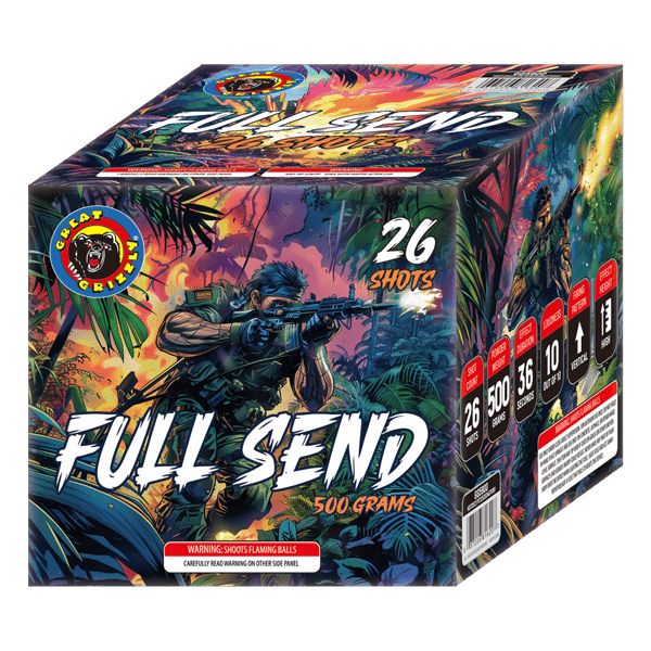 Full Send 26-Shot XL Aerial Cake