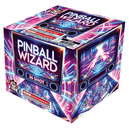Pinball Wizard Pastel Aéreo Grande de 36 Disparos