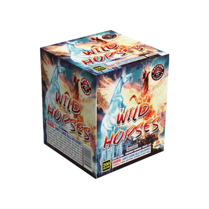 Wild Horses 25-Shot Standard Aerial Cake | Case Pack™ 12/1