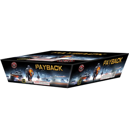 Payback 204-Shot XL Aerial Cake