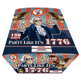 Party Like It's 1176 156-Shot XL Aerial Cake