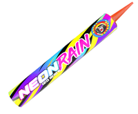 Vela de descarga XL Neon Rain Mega de 120 disparos