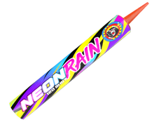 Neon Rain Mega 120-Shot XL Barrage Candle