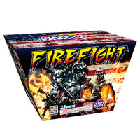 Torta aérea XL Fire Fight de 25 disparos