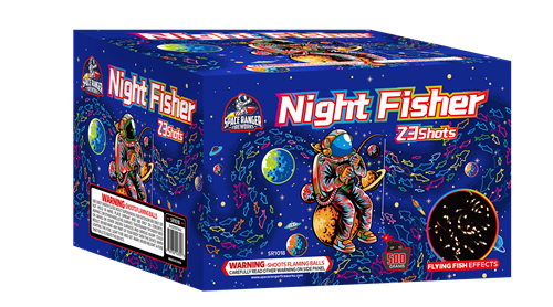Night Fisher 23-Shot XL Aerial Cake