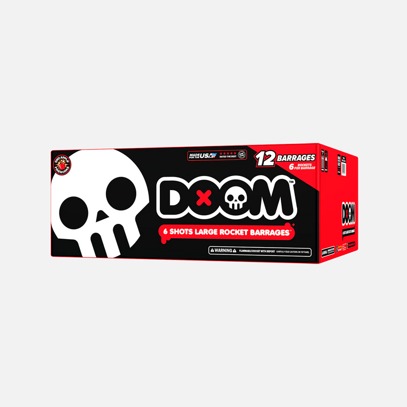 Ráfaga de misiles grandes de 6 disparos de Doom