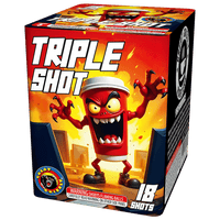 Torta aérea estándar Triple Shot de 18 disparos