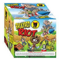 Backyard Riot 16-Shot XL Aerial Cake