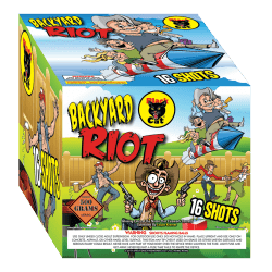 Backyard Riot 16-Shot XL Aerial Cake