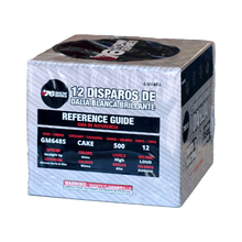 White Dahlia (30sec) 12-Shot XL Aerial Cake