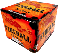 Torta aérea XXL "Fireball" de 36 disparos