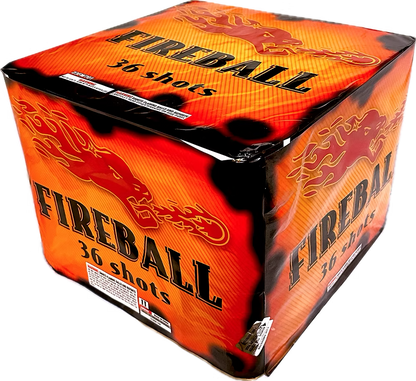 Torta aérea XXL "Fireball" de 36 disparos