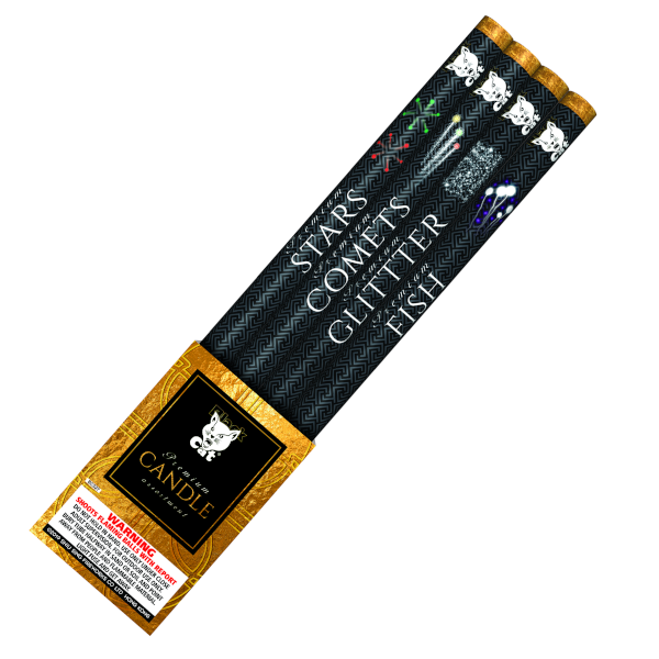 Premium Candle Assortment 5-Shot (4-Pack)