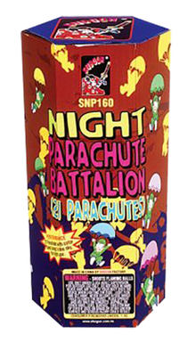 Night Para Battalion 21-Shot Standard Aerial Cake
