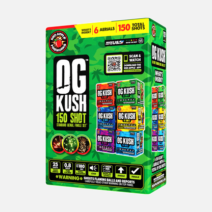 OG Kush 150-Shot Standard Aerial Finale Set