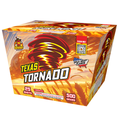 Texas Tornado 25-Shot XL Aerial Cake
