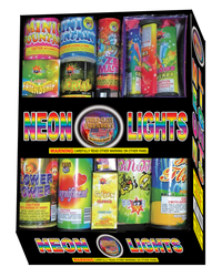 Juego surtido de luces de neón
