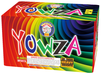 Pastel Aéreo XL "Yowza" de 21 Tiros
