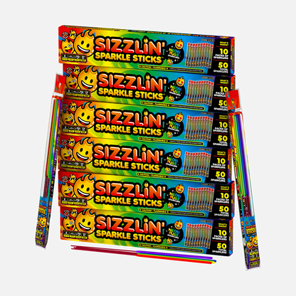 Sizzlin' Sparkle Sticks™ Bengales de fusión