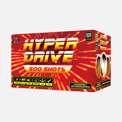 Finales de batería de 500 disparos Hyperdrive™