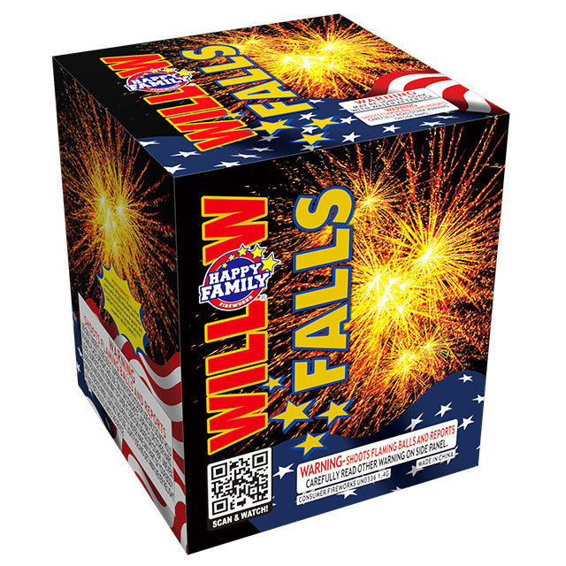 Willow Falls 25-Shot Standard Aerial Cake