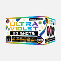 Juego de pirotecnia final aérea Ultraviolent® 60 Shot XL®