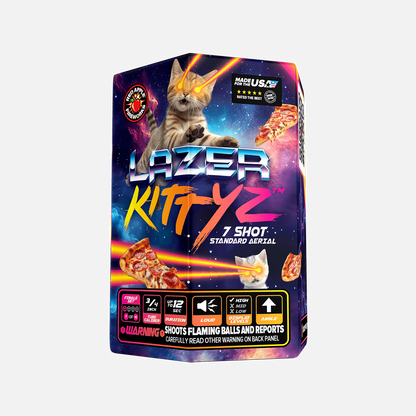 Lazer Kittyz™ 28 Shot Standard Aerial Finale Sets®