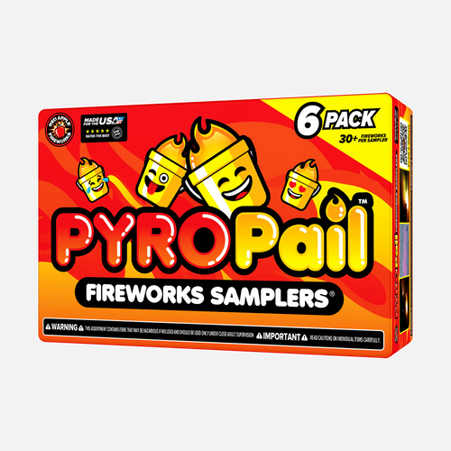 Pyro Pail™ Fireworks Sampler®