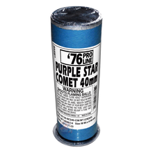 40mm Purple Star Comet Single Shot Pro-Line