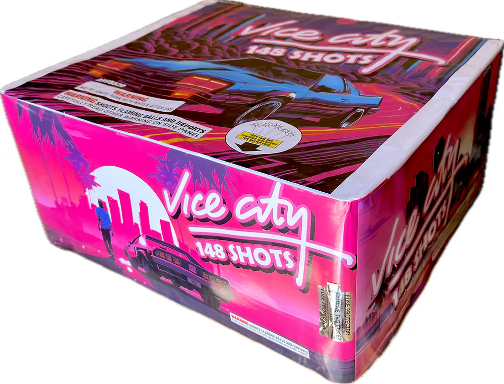 Vice City 148-Shot XXL Aerial Cake