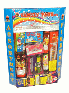Family Pack #1 Fireworks Assortment