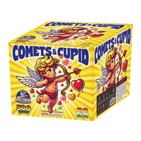 Comets & Cupid 22-Shot XL Aerial Cake