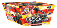 We The People 135-Shot XL Aerial Cake