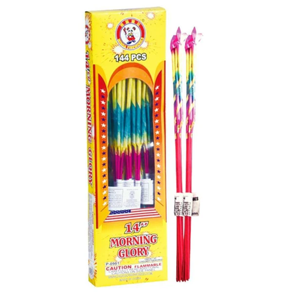 14" Morning Glory (144-Pack) Sparkler | Case Pack™ 15/1