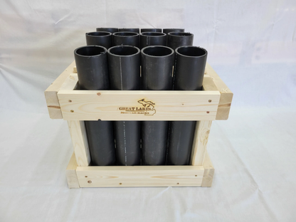 Great Lakes Mortar Racks™ 3 in. 12-Shot 1.3G Display Fan Rack