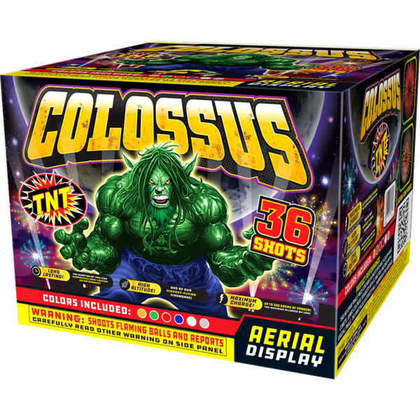 Colossus 36-Shot XL Aerial Cake