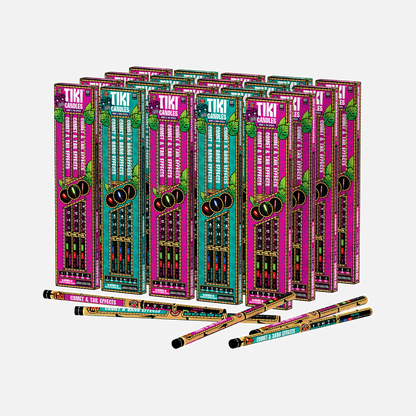 Tiki® Candles 10 Shots Roman Candles